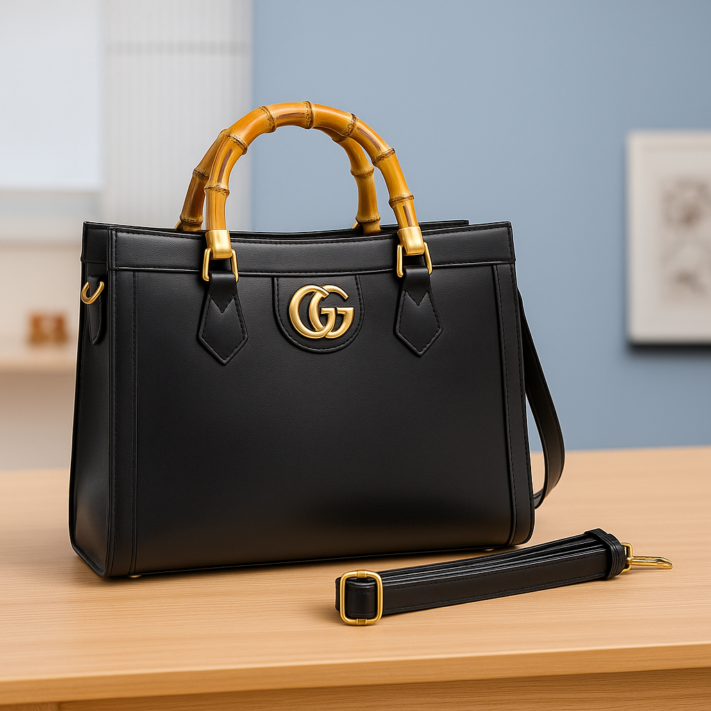 100% Imported Gucci Diana Black Bag