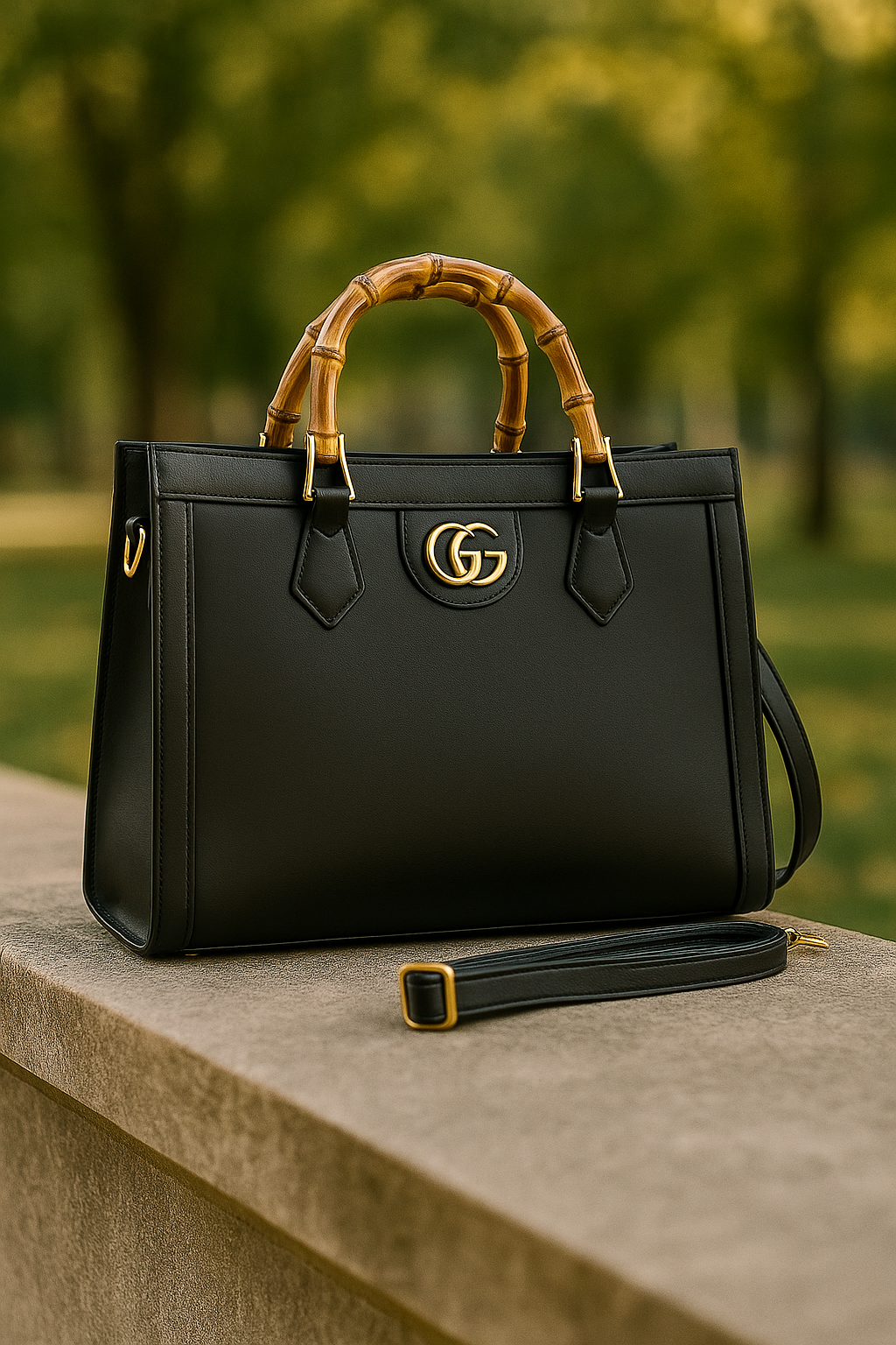 100% Imported Gucci Diana Black Bag